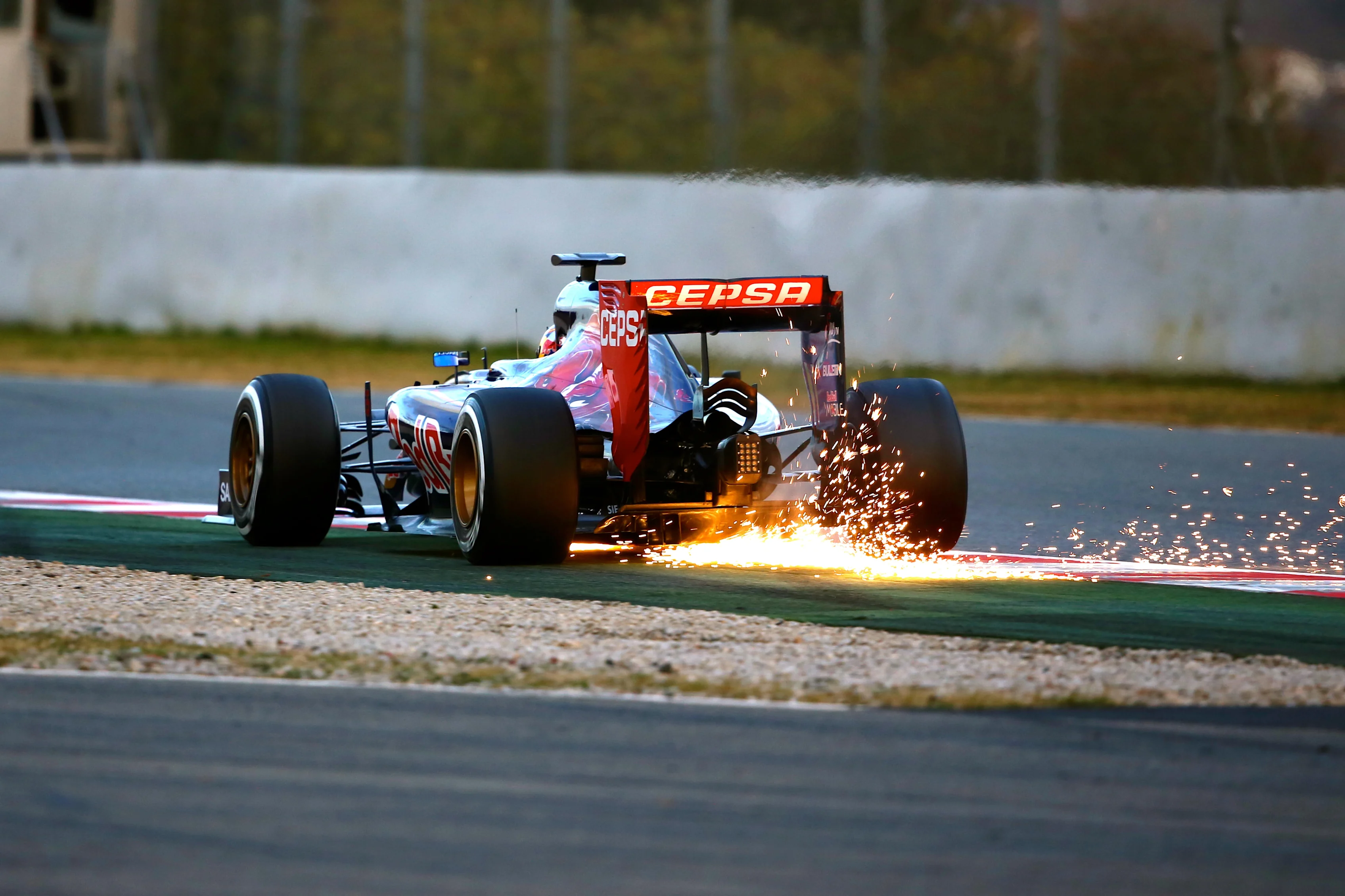 Max Verstappen (NDL) Scuderia Toro Rosso STR10 at Formula One Testing, Day Two, Barcelona, Spain, 27 February 2015.